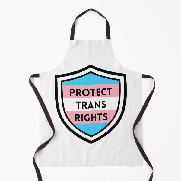 Item preview, Protect Trans Rights Shield designed and sold by CarefulCreation.