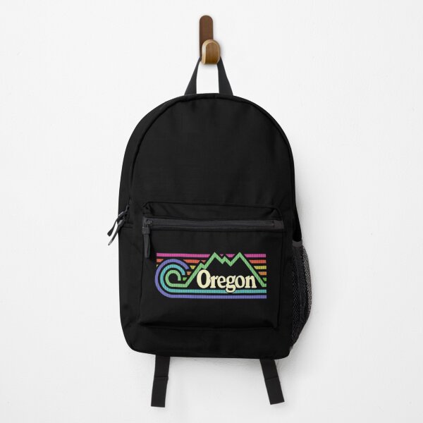 Item preview, Retro Oregon Pacific Northwest Coastal Hiking 80s Design designed and sold by ApollonApparel.