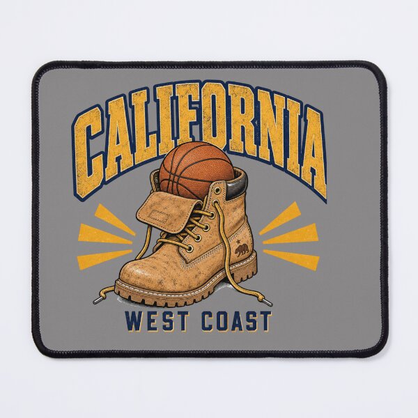 Item preview, California Basketball Work Boot designed and sold by freshwear design.