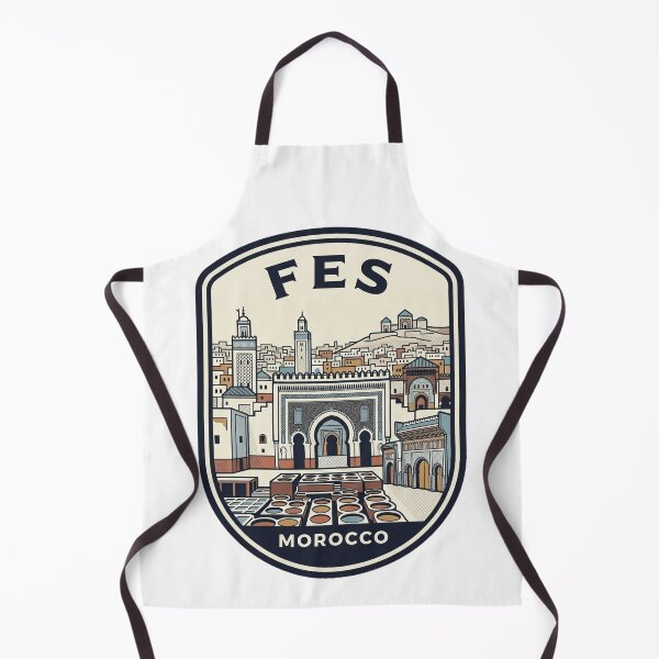 Item preview, Fes Morocco Vintage Travel Emblem designed and sold by k3rstman1.