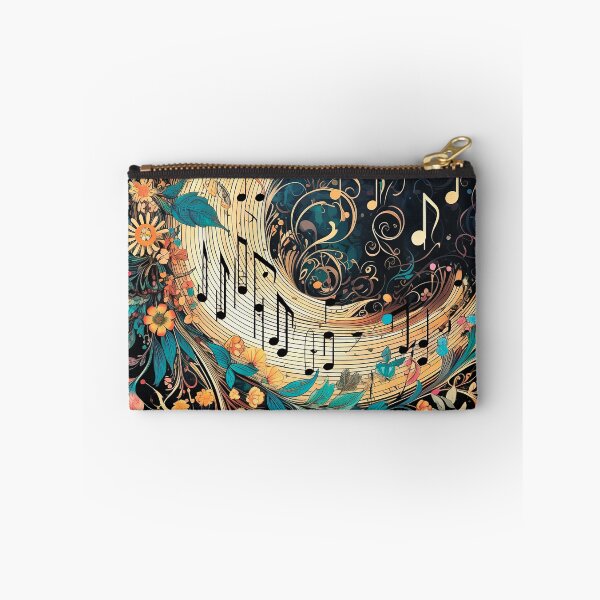 Item preview, Musical pattern. Musical notes and flowers. designed and sold by MagelliShop.