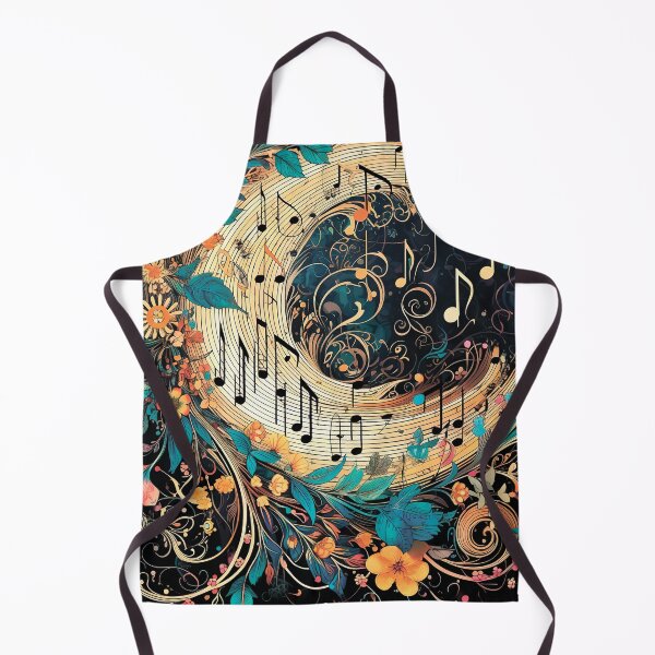 Item preview, Musical pattern. Musical notes and flowers. designed and sold by MagelliShop.