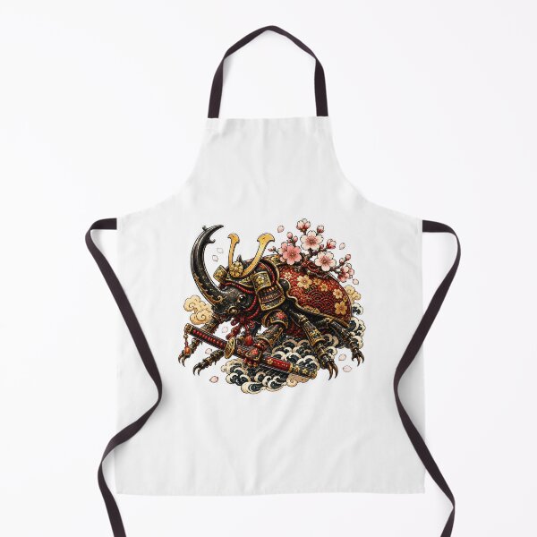 Item preview, Samurai Rhinoceros Beetle | Japanese Warrior Scarab | Cherry Blossom Armor designed and sold by MrDev.