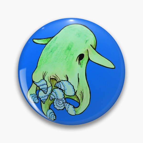 Item preview, Dumbo octopus (green) designed and sold by Nocmidl4.