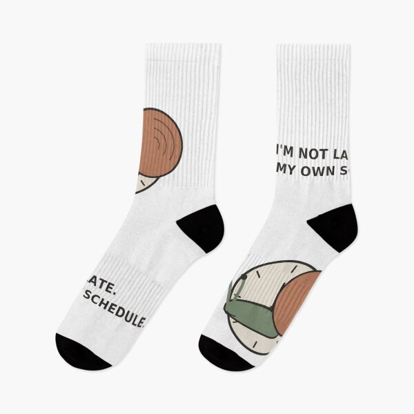 Item preview, "I'm Not Late, I'm On My Own Schedule" Funny Snail  designed and sold by Kiinaaa.