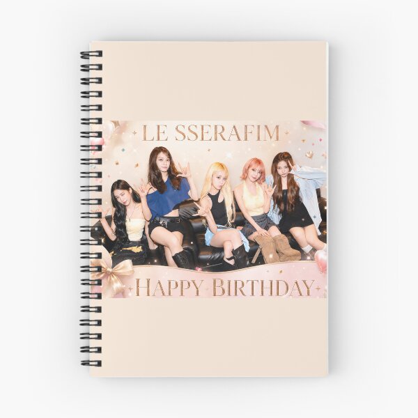 Item preview, HAPPY BIRTHDAY of LE SSERAFIM (KPOP) designed and sold by jaofnn.