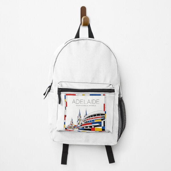 Item preview, Adelaide Mondrian style poster 3D designed and sold by CMYKStudio.