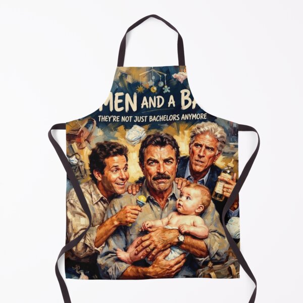 Item preview, Three Men and a Baby Comedy Fine Art Tribute designed and sold by Art's Diner.