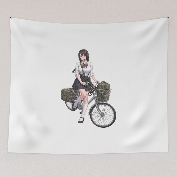 Item preview, Tactical School Girl - Anime Special Ops designed and sold by RAWLIFEGRAPHIC.