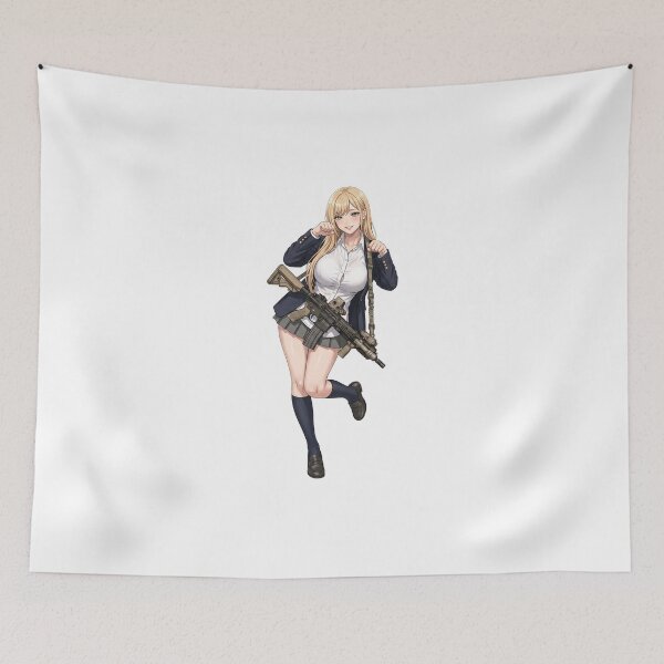 Item preview, Tactical School Girl - Anime Special Ops designed and sold by RAWLIFEGRAPHIC.