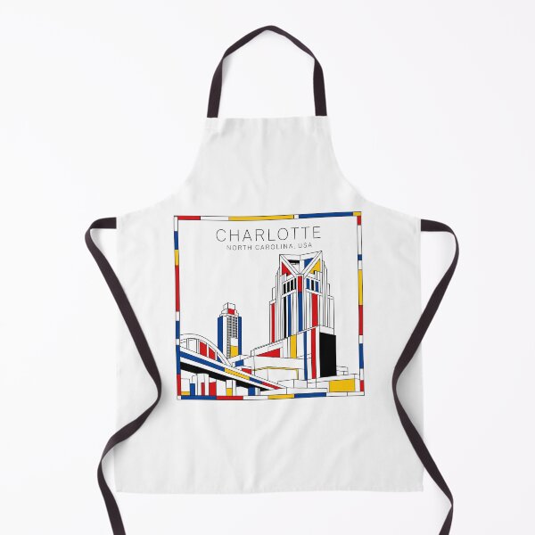 Item preview, Charlotte Mondrian style poster 3D designed and sold by CMYKStudio.