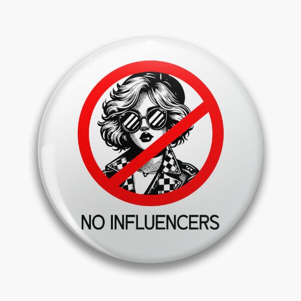Item preview, No influencers designed and sold by OneLittleCrow.