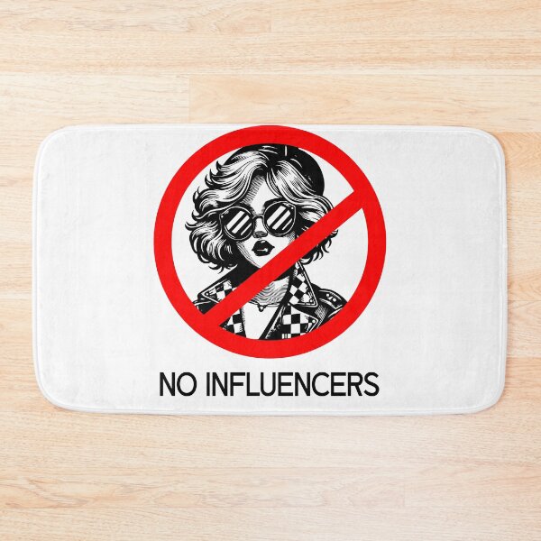 Item preview, No influencers designed and sold by OneLittleCrow.