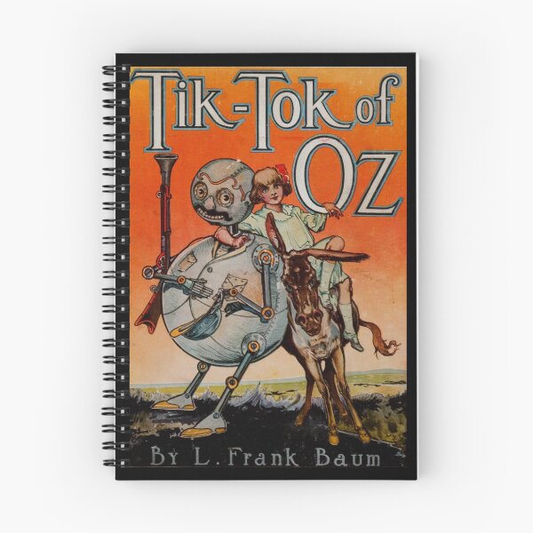 Item preview, Tik-Tok of Oz 1914 Vintage Book Cover - L. Frank Baum Classic Children's Book Art designed and sold by CulturalCurios.