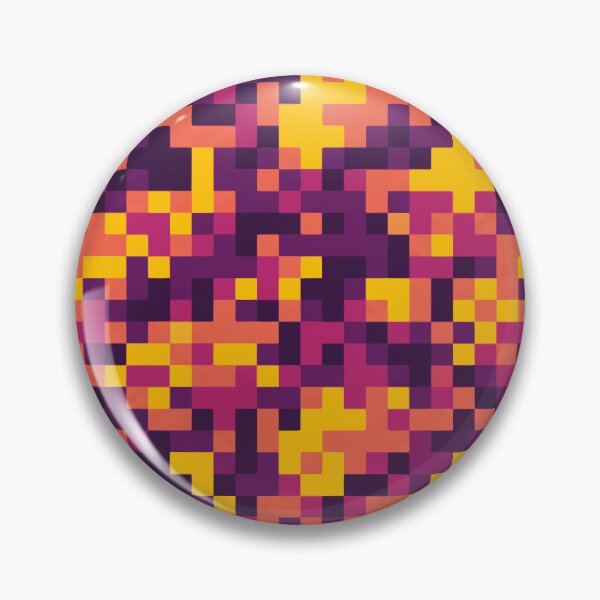 Item preview, Pixels of the Cybernetic Sunset designed and sold by JEMAR Designs.