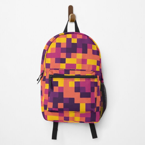 Item preview, Pixels of the Cybernetic Sunset designed and sold by JEMAR Designs.