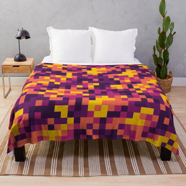 Item preview, Pixels of the Cybernetic Sunset designed and sold by JEMAR Designs.