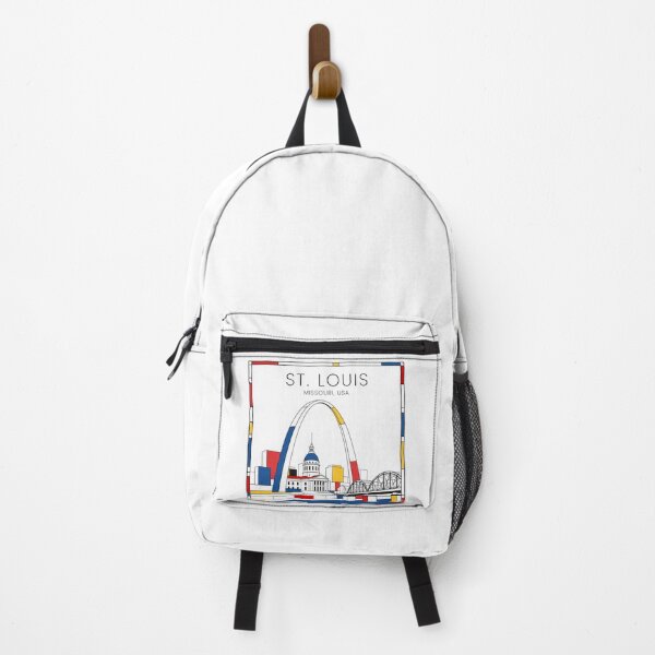 Item preview, St. Louis Mondrian style poster 3D designed and sold by CMYKStudio.