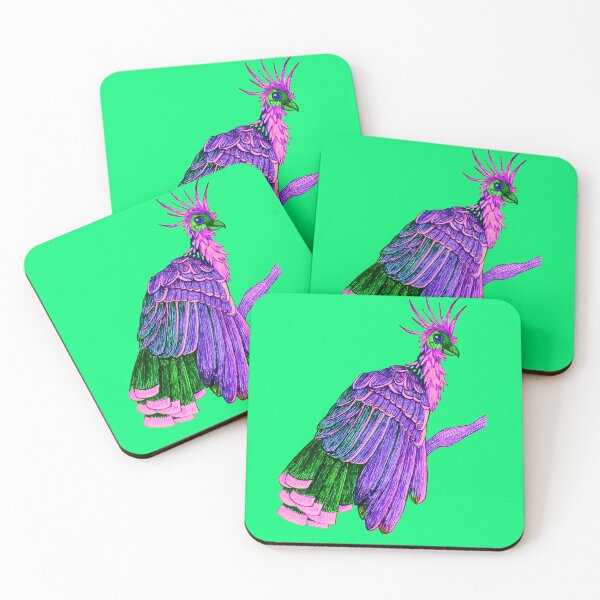Item preview, Jacu - Cigano bird (violet) designed and sold by Nocmidl4.