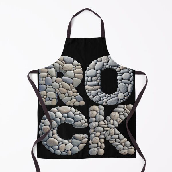 Item preview, COBBLESTONES LETTERS SPEL ROCK designed and sold by ART-TYPE.