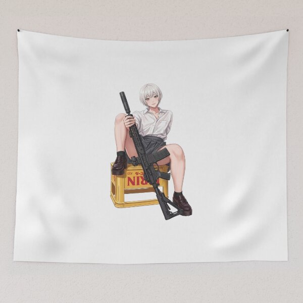 Item preview, Tactical School Girl - Anime Special Ops designed and sold by RAWLIFEGRAPHIC.