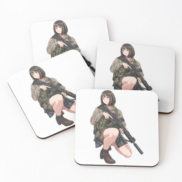 Item preview, Tactical School Girl - Anime Special Ops designed and sold by RAWLIFEGRAPHIC.