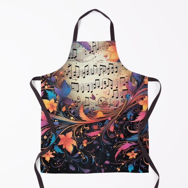Item preview, Musical pattern. Musical notes and flowers. designed and sold by MagelliShop.