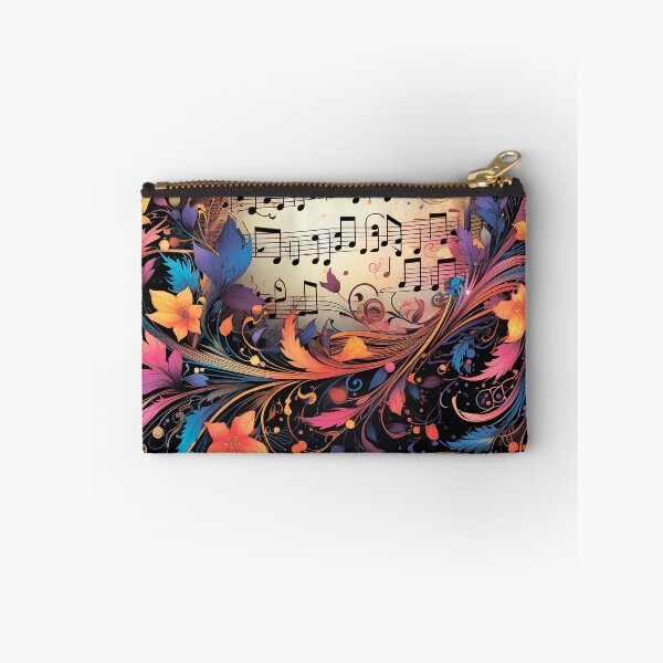 Item preview, Musical pattern. Musical notes and flowers. designed and sold by MagelliShop.