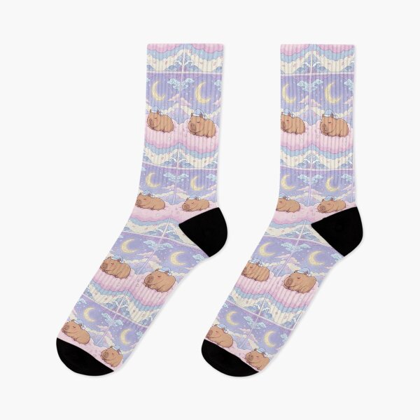 Item preview, Kawaii Capibara Sleeping on a Cloud designed and sold by SupremeArtisimo.