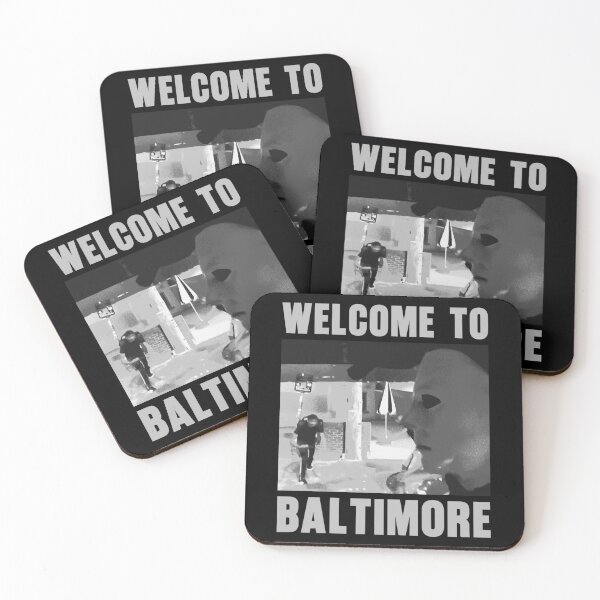 Item preview, Welcome To Baltimore Funny Michael Myers designed and sold by waderpaker.