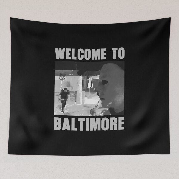 Item preview, Welcome To Baltimore Funny Michael Myers designed and sold by waderpaker.