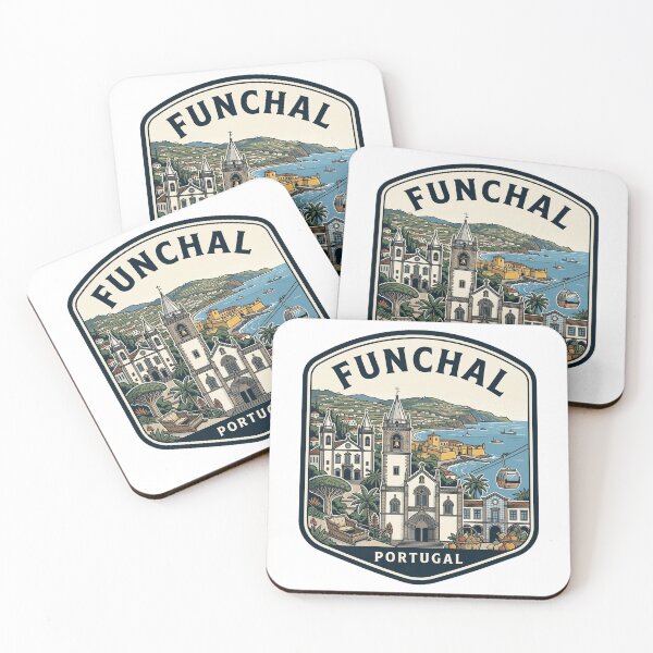 Item preview, Funchal Madeira Portugal Vintage Travel Badge designed and sold by k3rstman1.