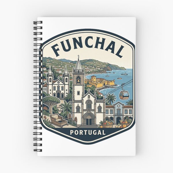 Item preview, Funchal Madeira Portugal Vintage Travel Badge designed and sold by k3rstman1.