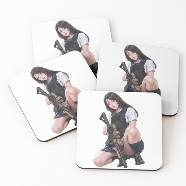 Item preview, Tactical School Girl - Anime Special Ops designed and sold by RAWLIFEGRAPHIC.