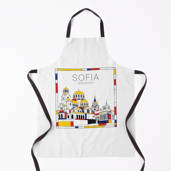 Item preview, Sofia Mondrian style poster 3D designed and sold by CMYKStudio.