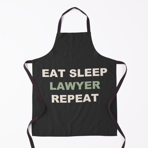 Item preview, Eat Sleep Lawyer Repeat - Lawyer designed and sold by RetroThreadWorks.