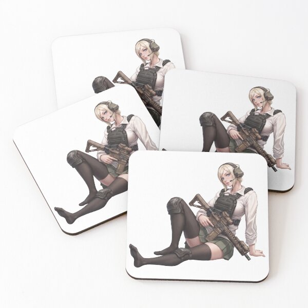 Item preview, Tactical School Girl - Anime Special Ops designed and sold by RAWLIFEGRAPHIC.