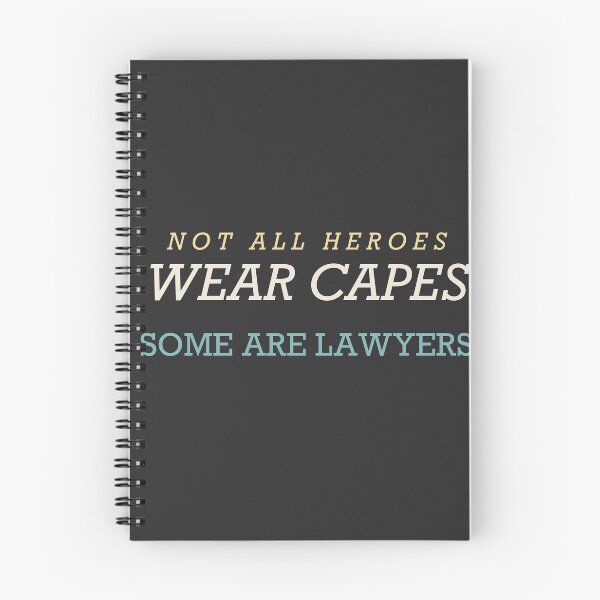 Item preview, Not All Heroes Wear Capes Some Are Lawyers - Lawyer designed and sold by RetroThreadWorks.
