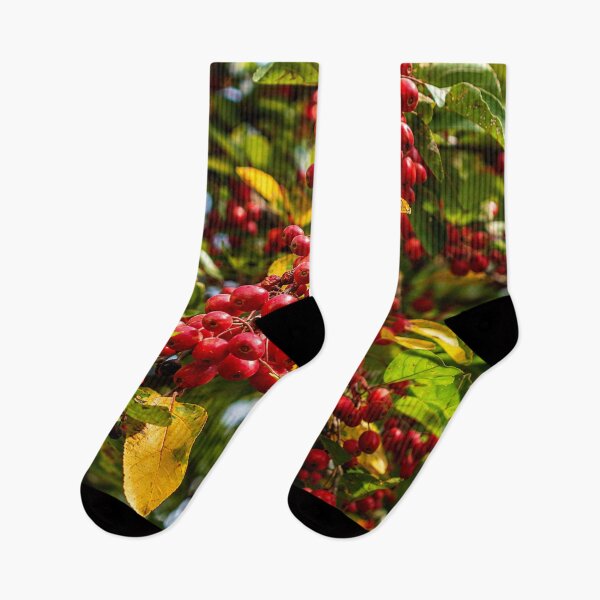 Item preview, Crimson Berries In Autumn designed and sold by AutumnLeAnnDesigns.