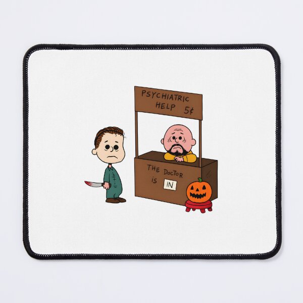 Item preview, Funny Michael Myers Psychiatric Help designed and sold by waderpaker.
