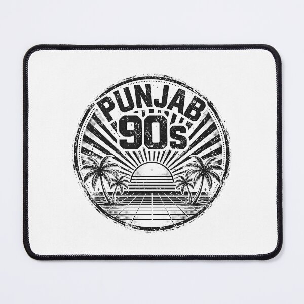 Item preview, Punjab 90s Retro Wave Vintage Sunset Design designed and sold by Softlife by Harvir.