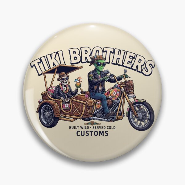 Item preview, Tiki Brothers Customs: Built Wild, Served Cold designed and sold by Finding Source Designs.