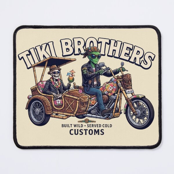 Item preview, Tiki Brothers Customs: Built Wild, Served Cold designed and sold by Finding Source Designs.