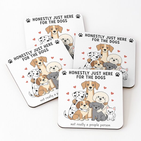 Item preview, Cute Dog Family Group for Dog Moms and Pet Lovers designed and sold by LinaDesign Store.