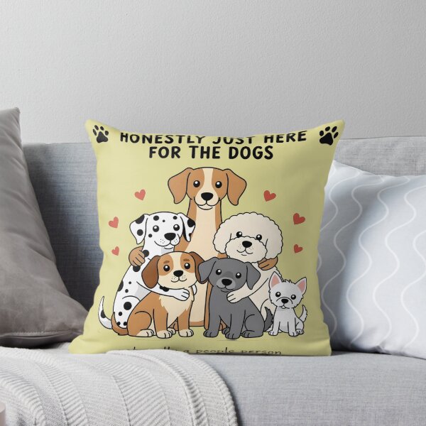 Item preview, Cute Dog Family Group for Dog Moms and Pet Lovers designed and sold by LinaDesign Store.