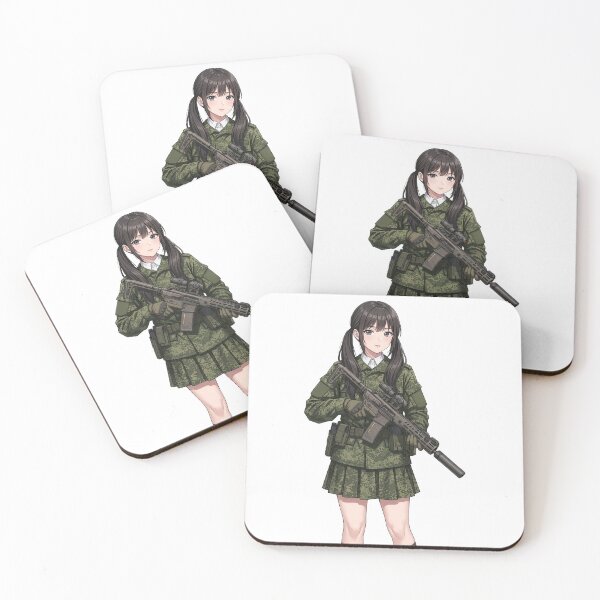 Item preview, Tactical School Girl - Anime Special Ops designed and sold by RAWLIFEGRAPHIC.