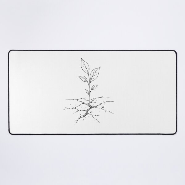 Item preview, Growth Through Adversity Minimalist Plant designed and sold by JMDG Studio.