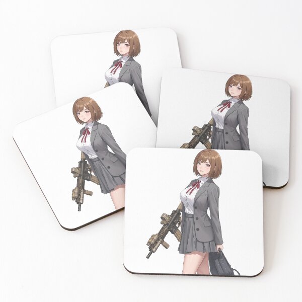 Item preview, Tactical School Girl - Anime Special Ops designed and sold by RAWLIFEGRAPHIC.