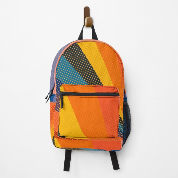 Item preview, Colored striped background in retro style designed and sold by Zhanna LL.