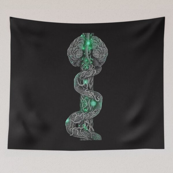 Item preview,  Neural Network Mycelium Design designed and sold by STATIC SOUL.